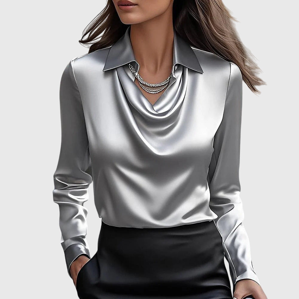 J’adore - Blouse Satinée Élégante