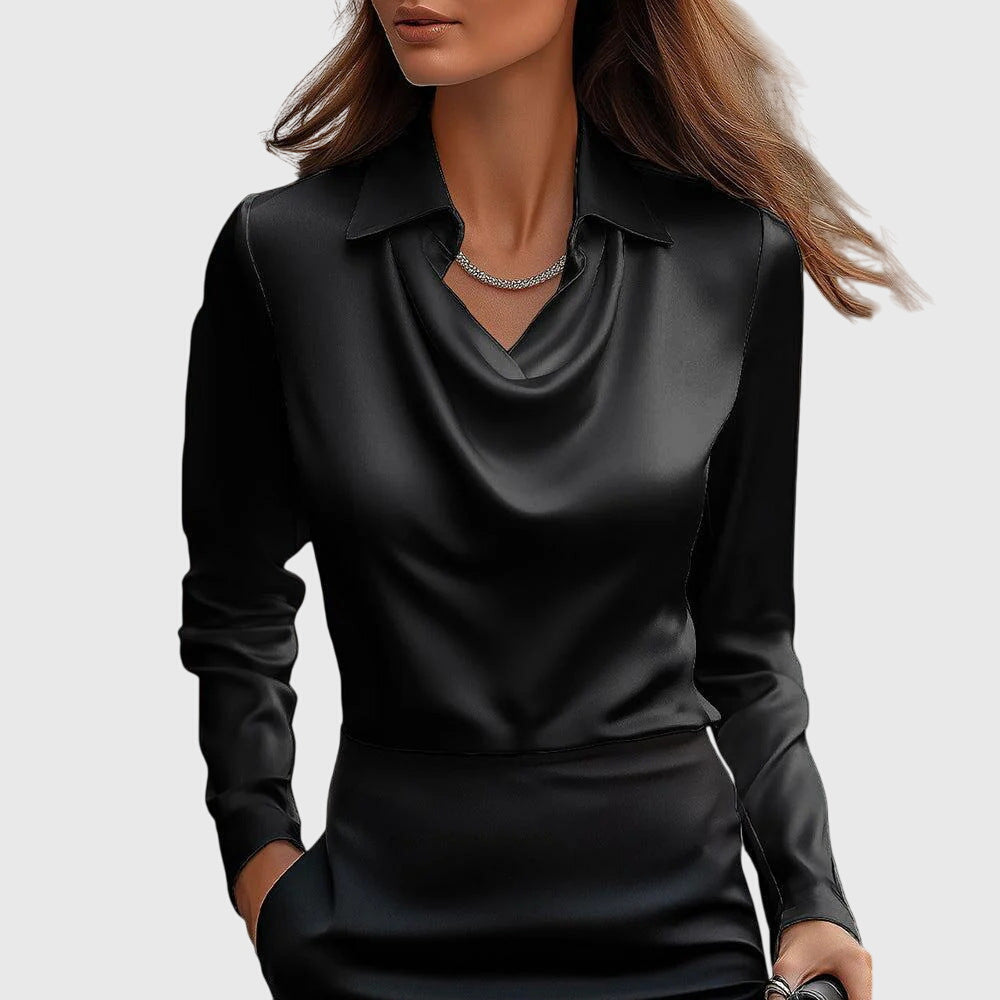 J’adore - Blouse Satinée Élégante