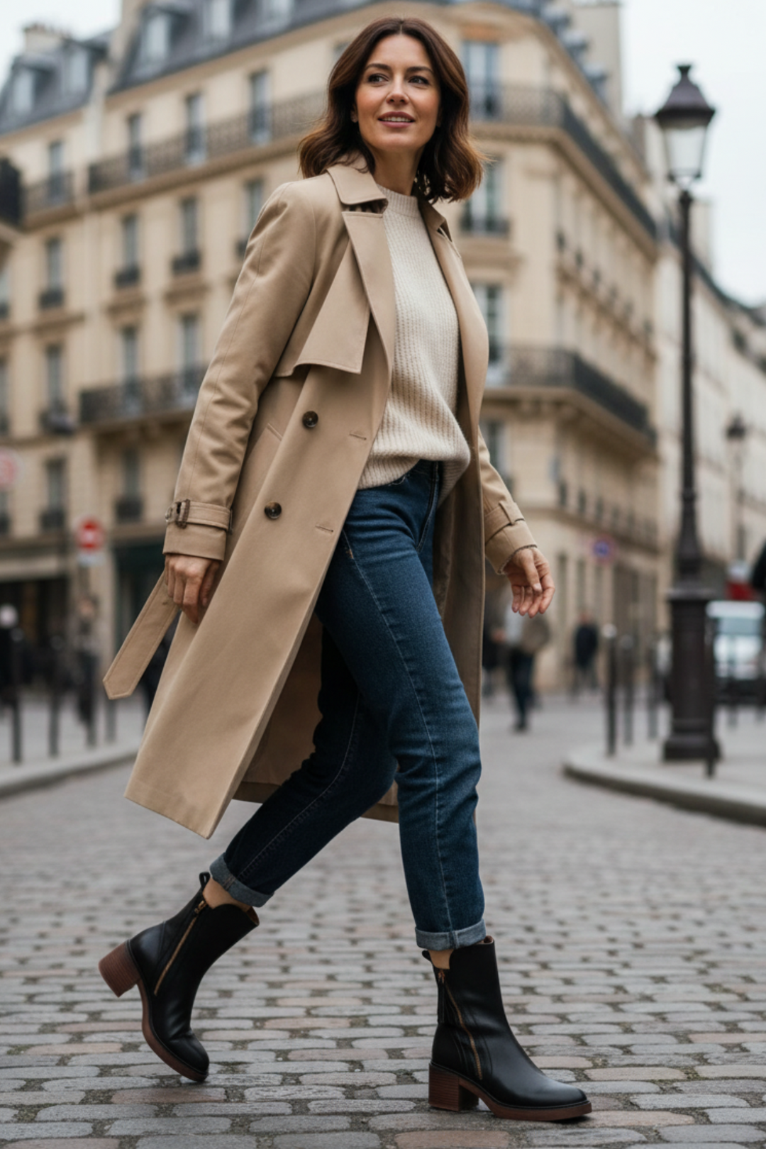 Faustine - Bottines en cuir intemporelles alliant élégance et confort