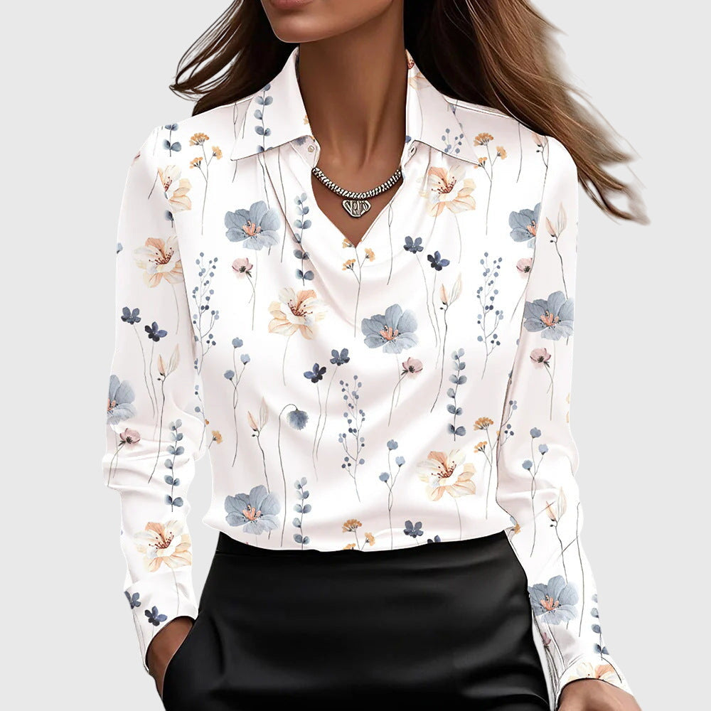 J’adore - Blouse Satinée Élégante