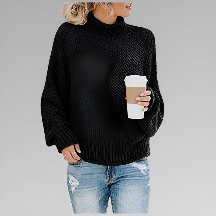 Romy - Pull Roulé Contemporain et Chaud
