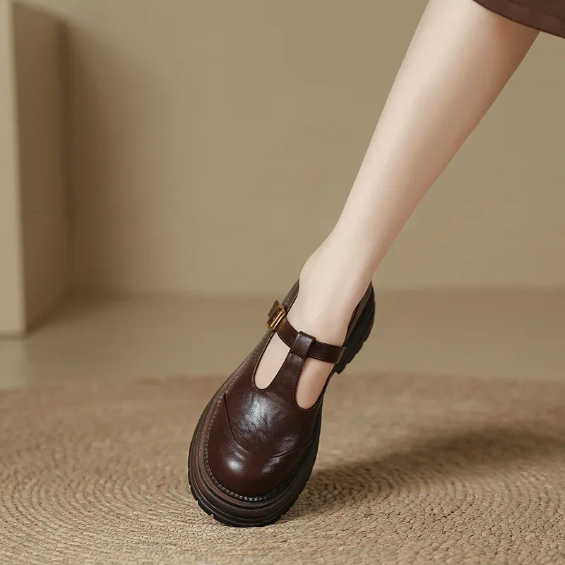 Mary Louisé - Chaussures en cuir élégantes pour femmes