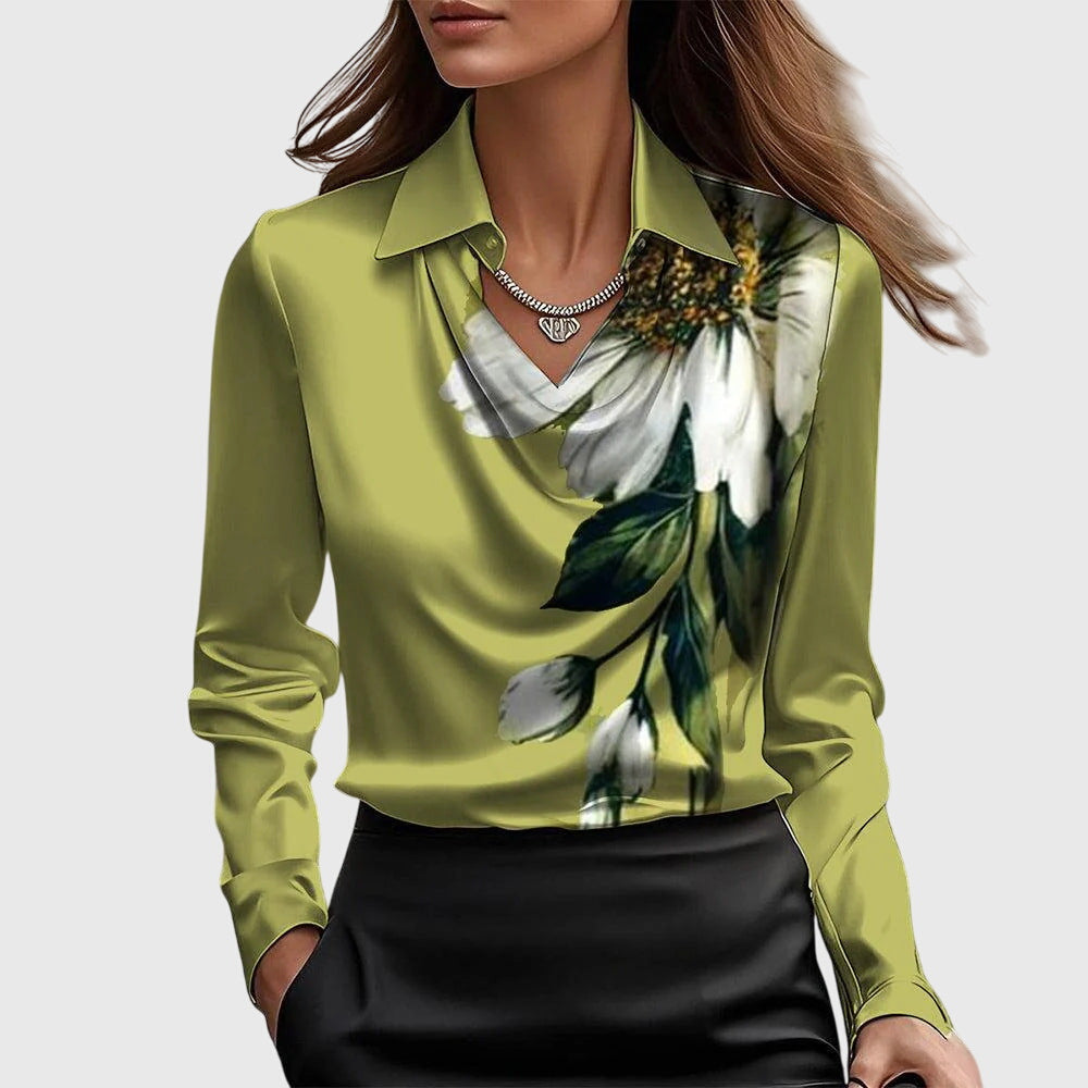 J’adore - Blouse Satinée Élégante