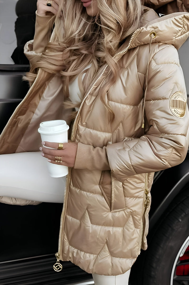 Manon - Élégant manteau pour femme avec doublure chaude