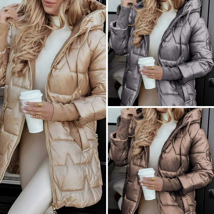 Manon - Élégant manteau pour femme avec doublure chaude