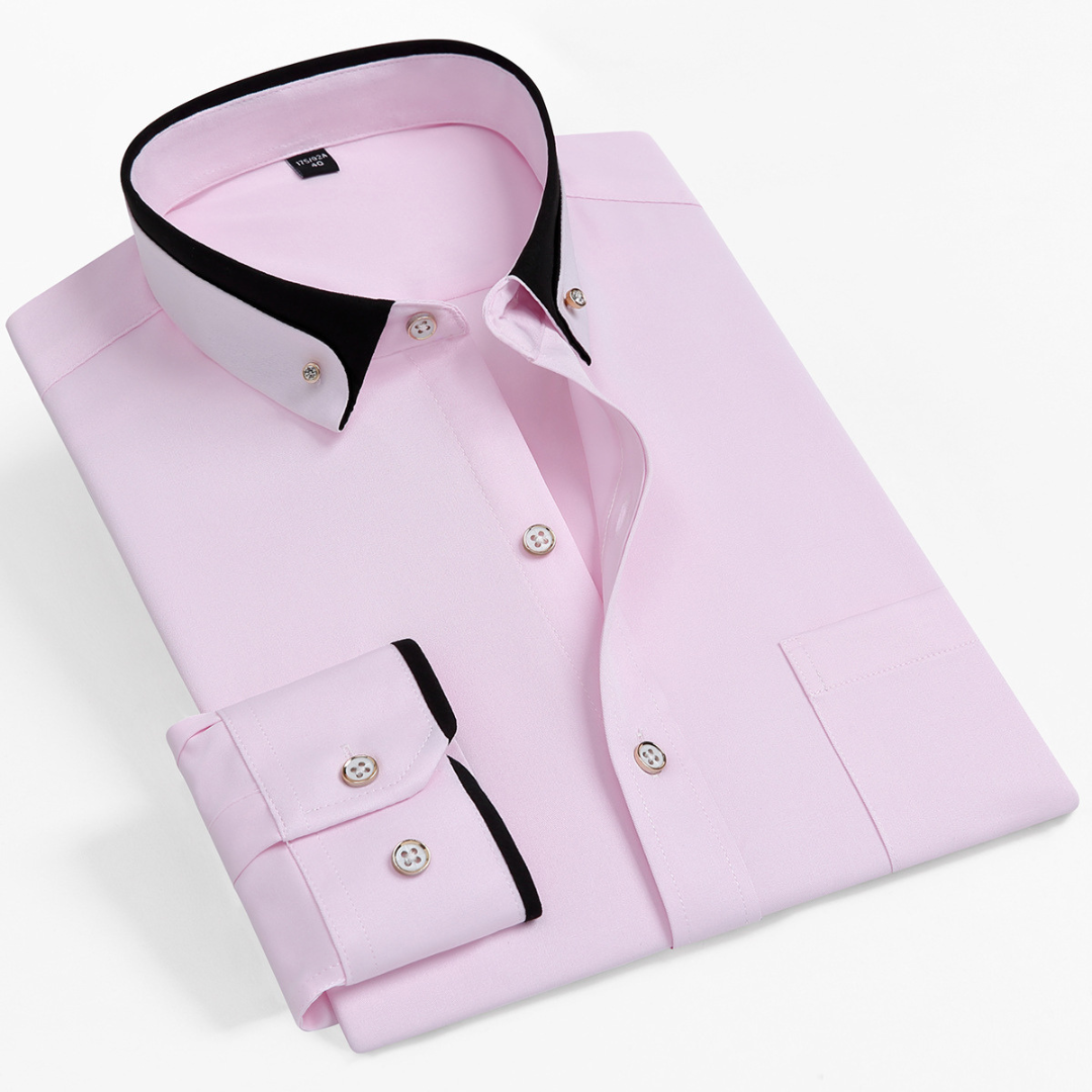 Paul - Chemise classique pour homme à manches longues