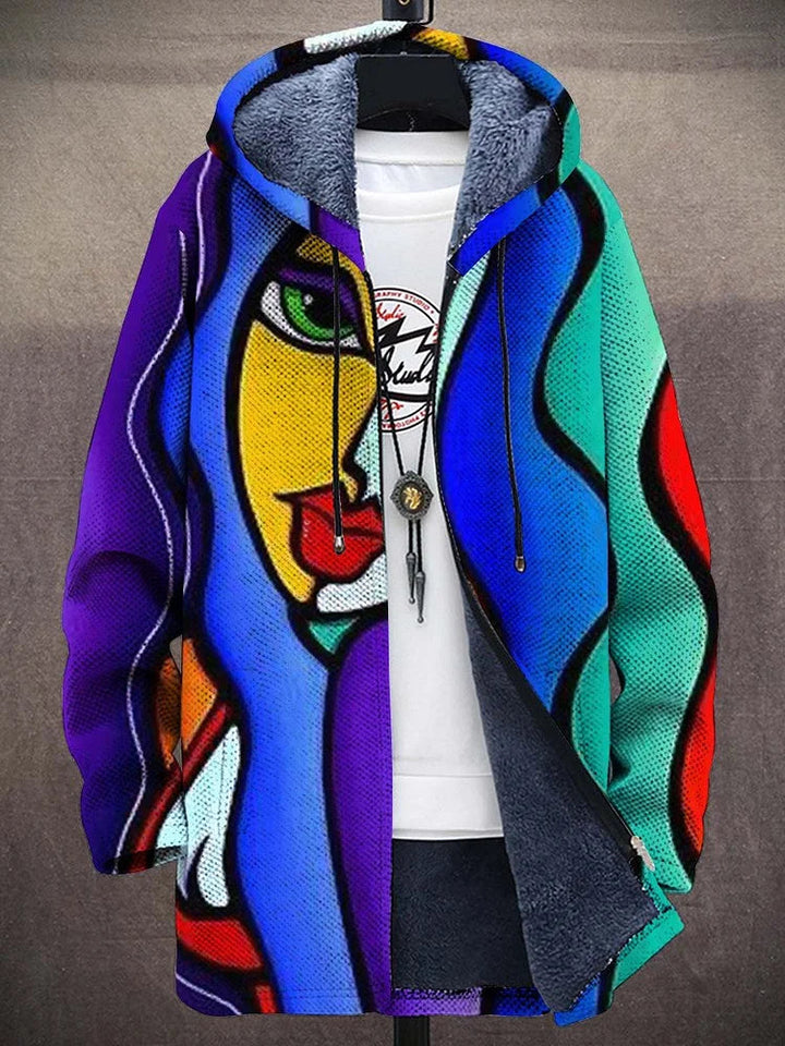 Allira - Cardigan de luxe inspiré de l'art