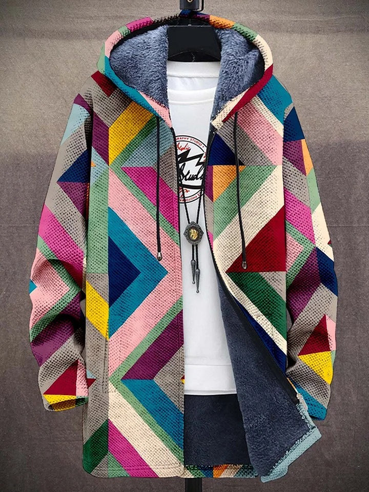 Aria - Cardigan luxueux inspiré par l'art + fermeture éclair