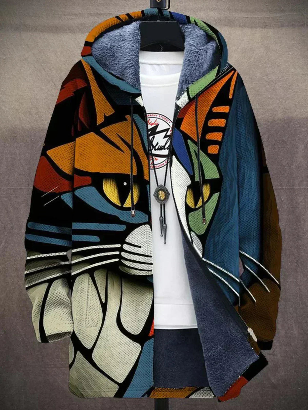 Bronte - Cardigan de luxe inspiré par l'art