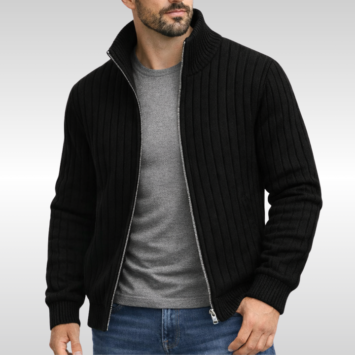 MOREAU PARIS - GILET ZIPPÉ ÉLÉGANT CLASSIQUE