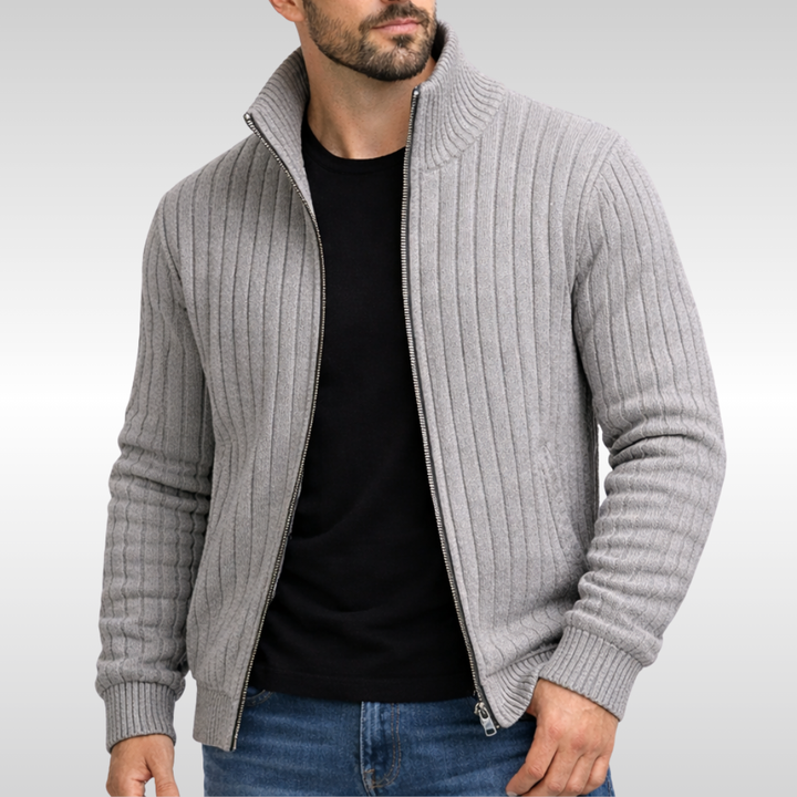 MOREAU PARIS - GILET ZIPPÉ ÉLÉGANT CLASSIQUE