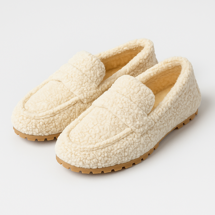 LANA - Mocassins en laine