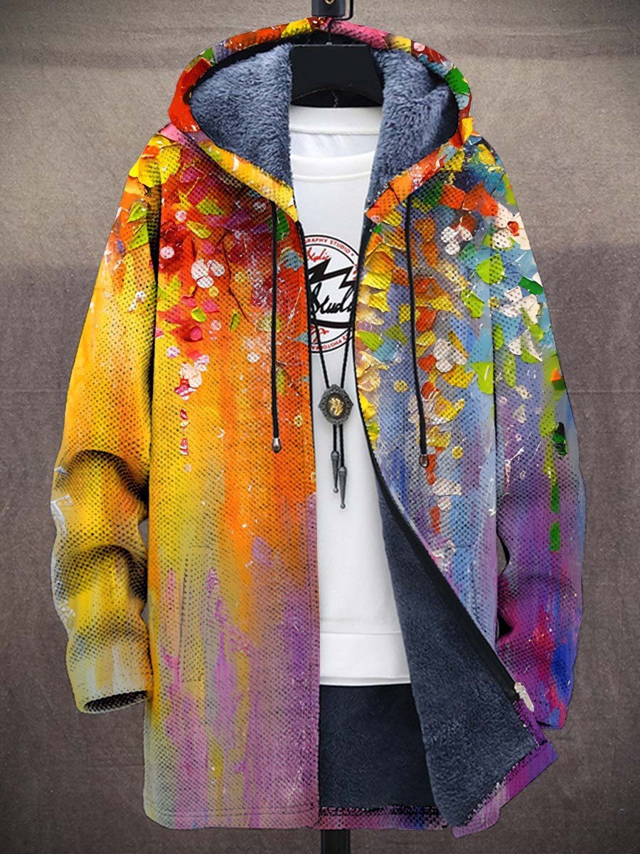 Elora - Cardigan de luxe inspiré par l'art