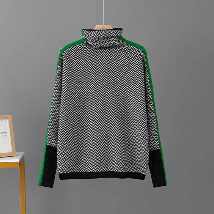 Luna - Pull chic avec joli col