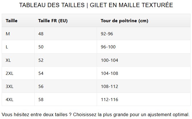 Aurelien - GILET EN MAILLE TEXTURÉE