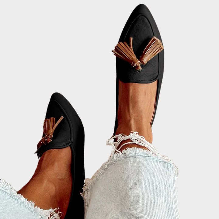 Vesperia - Mocassin à franges moderne