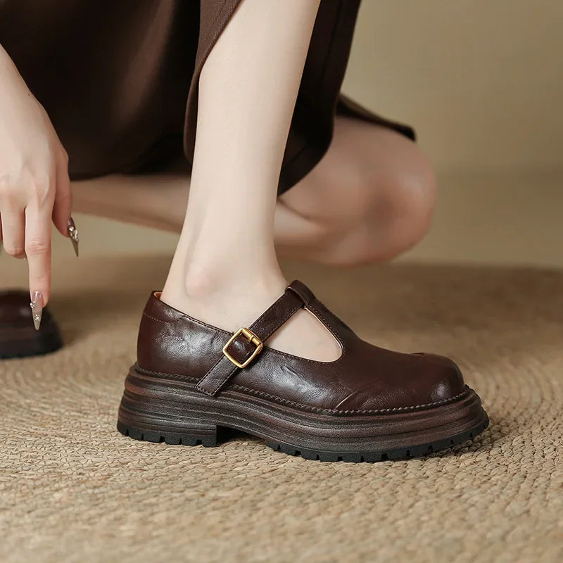 Mary Louisé - Chaussures en cuir élégantes pour femmes