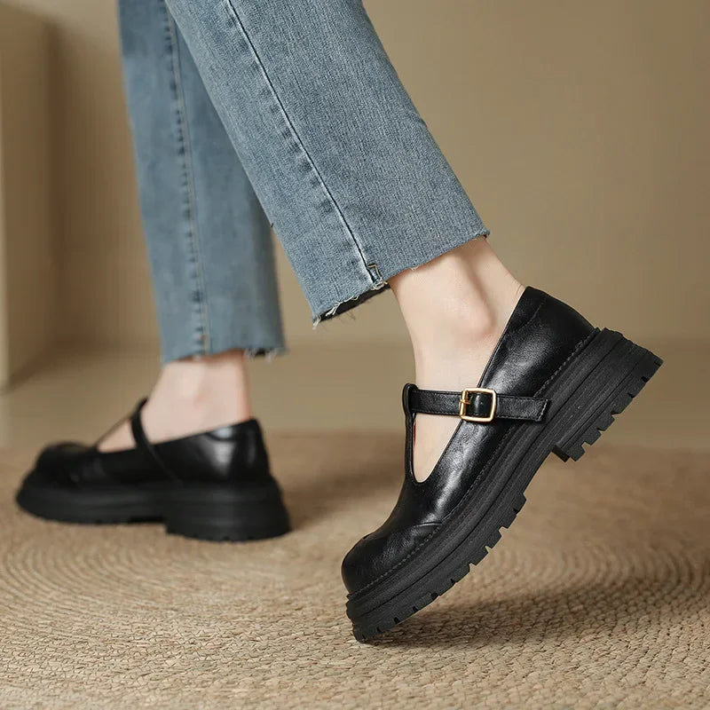 Mary Louisé - Chaussures en cuir élégantes pour femmes