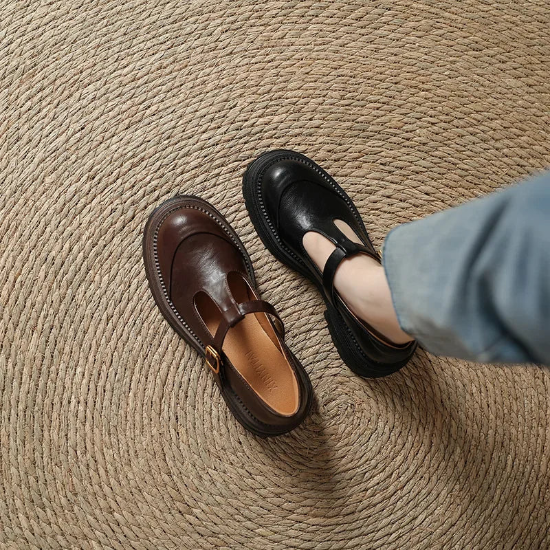 Mary Louisé - Chaussures en cuir élégantes pour femmes