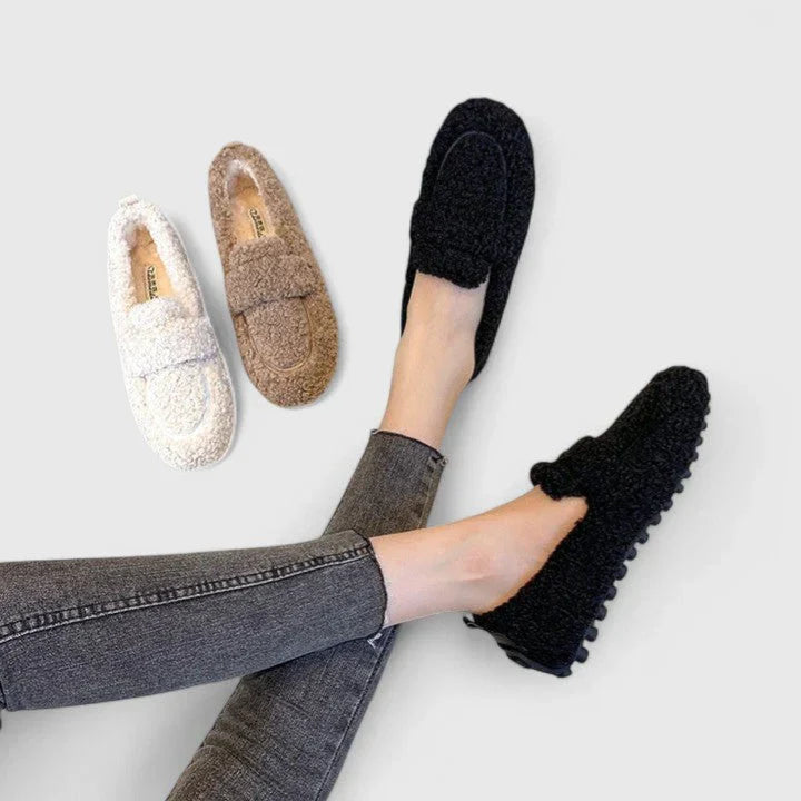 LANA - Mocassins en laine