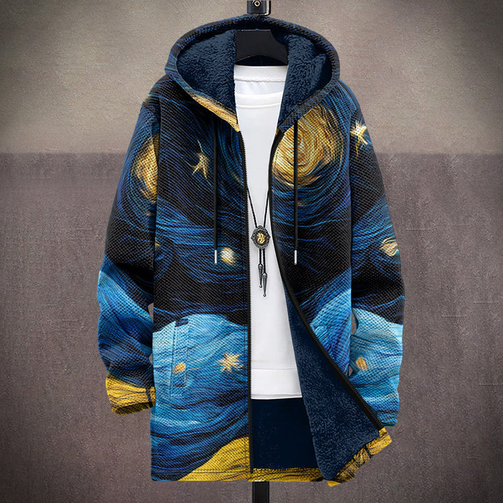 Lara - Cardigan de luxe inspiré par l'art