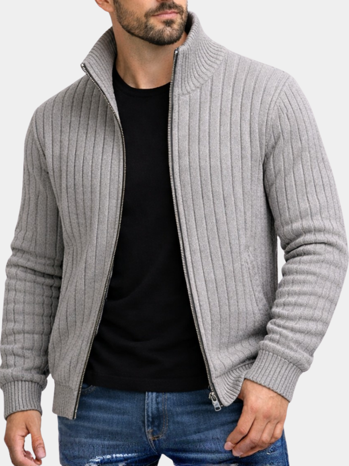 MOREAU PARIS - GILET ZIPPÉ ÉLÉGANT CLASSIQUE