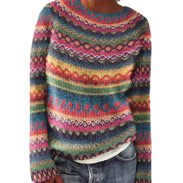 Britta - Pull rétro cosy