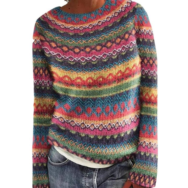 Britta - Pull rétro cosy