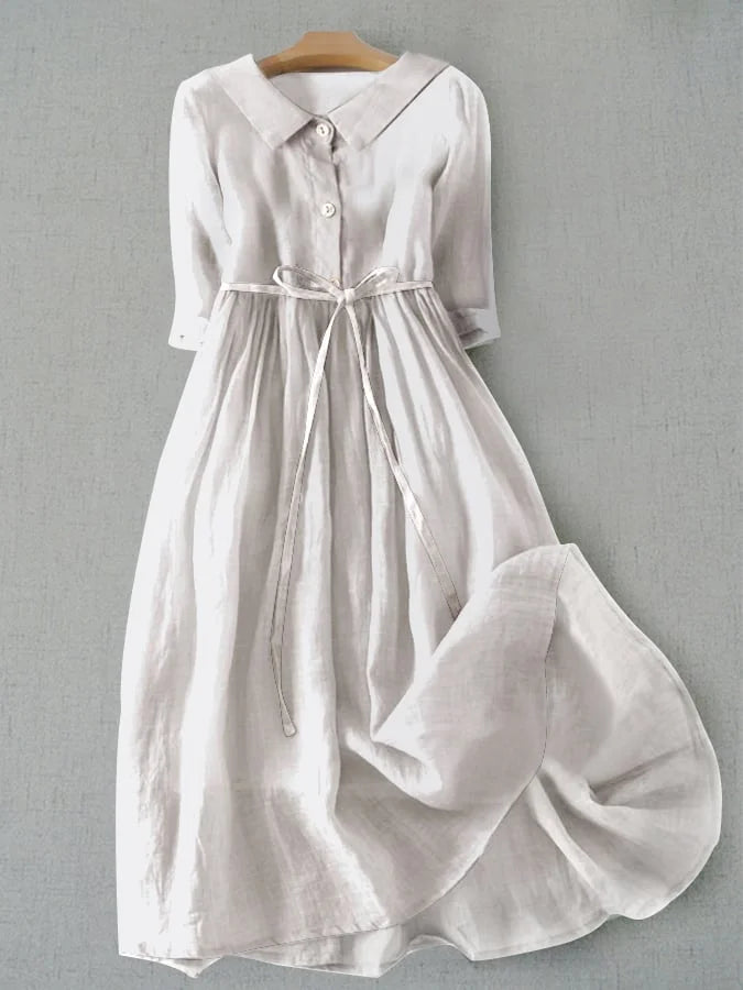 Noir – Robe élégante avec détails en dentelle