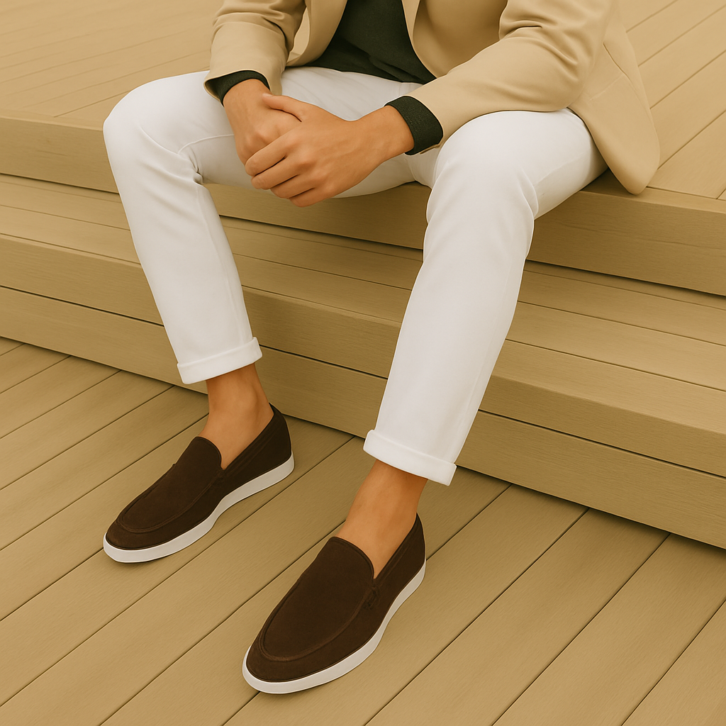Aurelien – Mocassins raffinés en doux suède