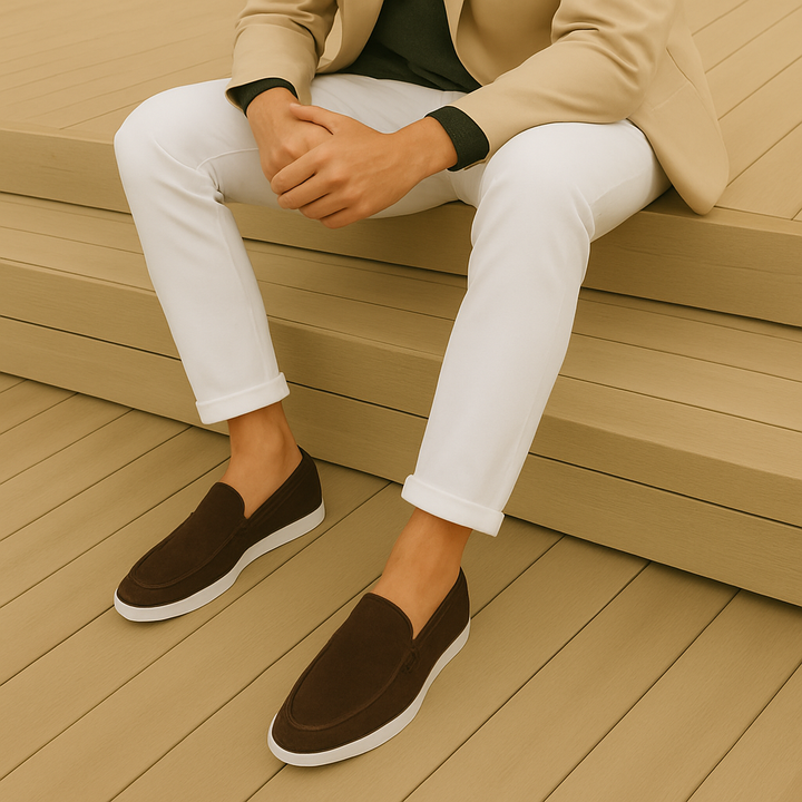 Aurelien – Mocassins raffinés en doux suède